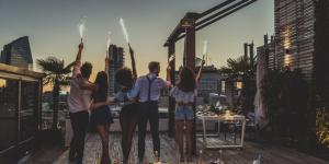 Bares en azoteas en Barcelona