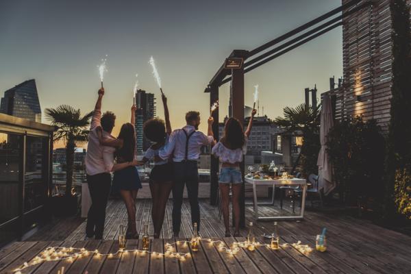 Bares en azoteas en Barcelona