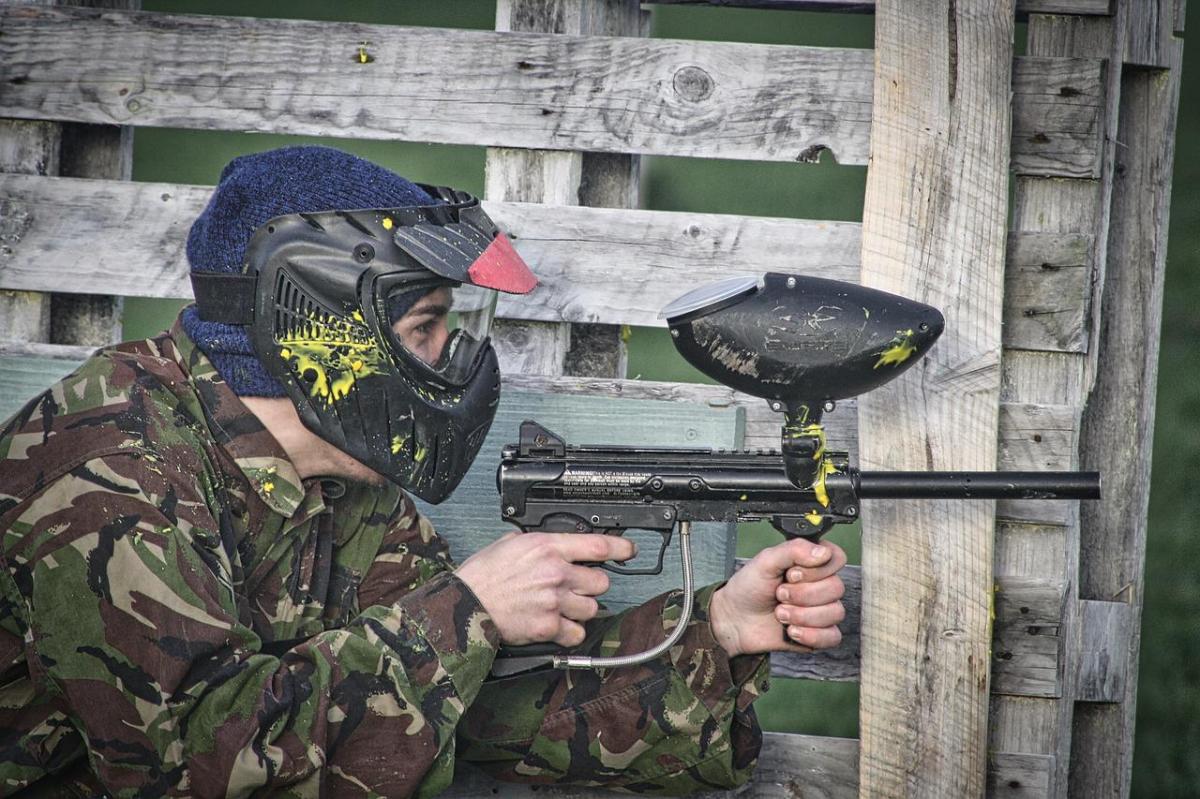 Paintball para niños en Bilbao