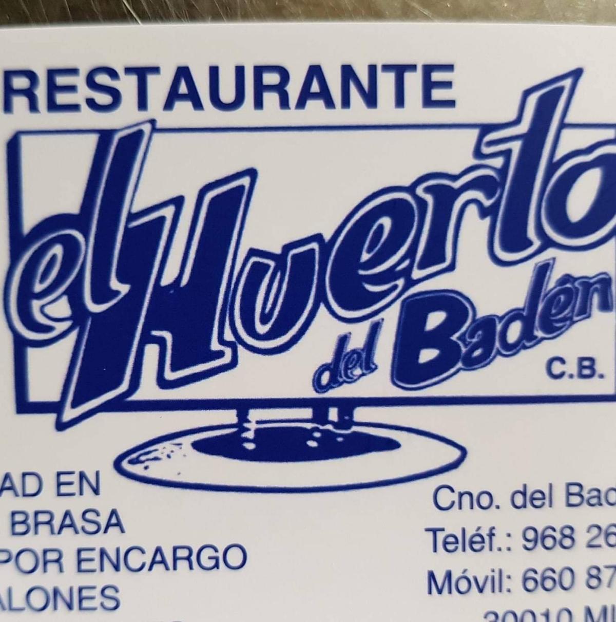 Restaurante El Huerto del Badén