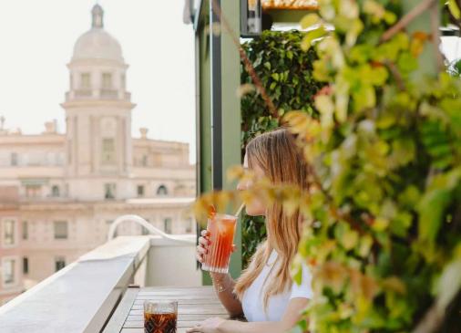 Terraza del Hotel Pulitzer