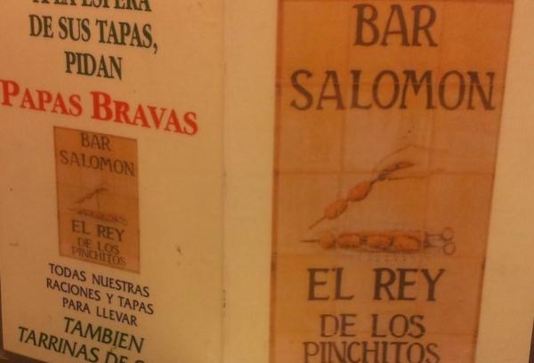 Bar Salomón Rey de los Pinchitos