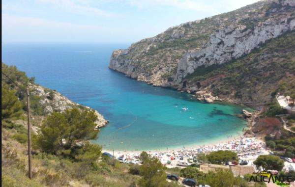 Playas bonitas en Alicante provincia - Cala Granadella (Jávea)