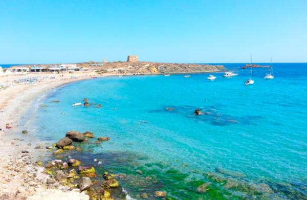 Playas bonitas en Alicante provincia - Playa Isla de Tabarca