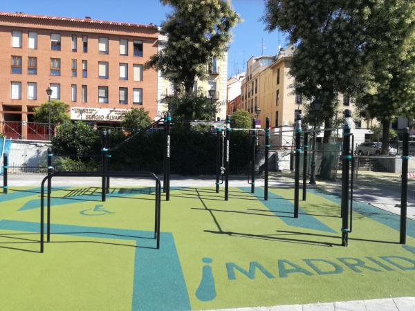 Parques para hacer ejercicio en Madrid - ¿Dónde hacer dominadas en Madrid?