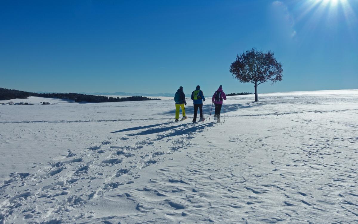 ¿Dónde hacer raquetas de nieve en Huesca?