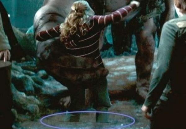 10 fallos en las películas de Harry Potter - Hermione sin piernas, otro de los fallos en Harry Potter