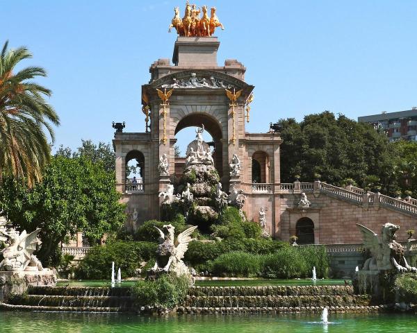 Rutas de patinaje en Barcelona - Parque de la Ciutadella