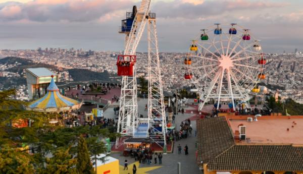 Sitios para hacer fotos en Barcelona - El Tibidabo