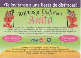 Regalos y Disfraces ANITA